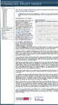 Mobile Screenshot of financialtrustindex.org